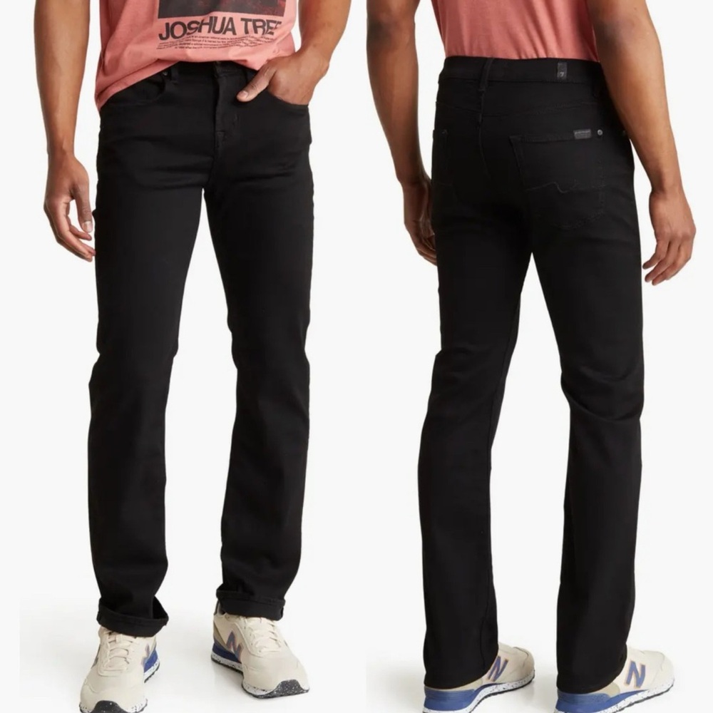 7 for all mankind Austyn Jeans in Black Size 32